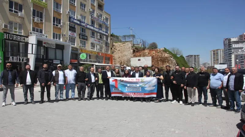 Mardin HAK-İŞ ve Hizmet-İş Sendikasından 1 Mayıs mesajı